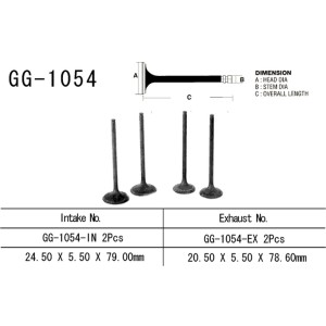 Vesrah Zawór Wydechowy Honda CMX 250 Rebel '96-20' (OEM: 14721-KC1-920)