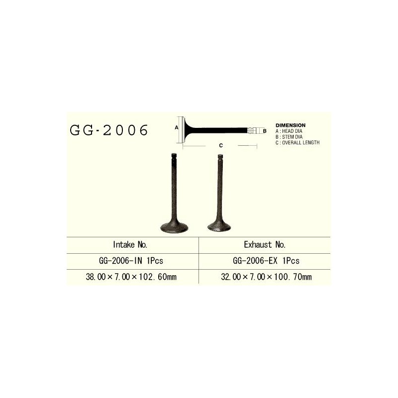 Zawór wydechowy Yamaha YFM 350 \'87-\'99 Wolverine/Big Bear, SR 250 \'80-82