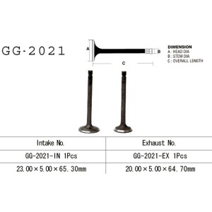 Vesrah Zawór Wydechowy Yamaha YFM 80 '85-'08 (OEM: 22K-12121-01,2D3-12121-00)