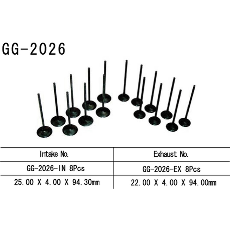 Vesrah zawór wydechowy Yamaha YZF R6 '99-02' (OEM: 5EB-12121-00,5EB-12121-10)