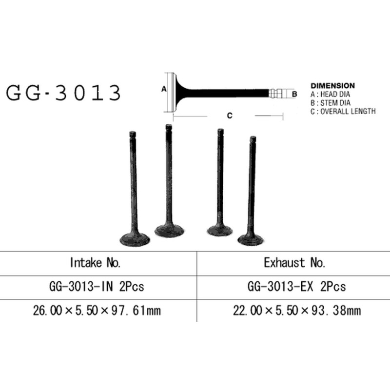 Zawór wydechowy Suzuki GZ 250 99-10, GN 250, DR 250, LT 300 E