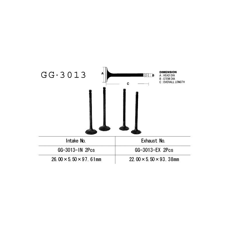 Zawór ssący VESRAH do Suzuki GZ 250 99-10, GN 250, DR 250, LT 300 E (OEM: 12911-38200)