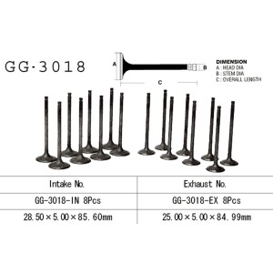 Zawór wydechowy VESRAH do Suzuki GSF 1200 Bandit, GSXR 1100, GSX 1100 F/G (OEM: 12912-06B00)