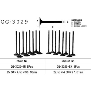 Zawór ssący do Suzuki RF 600R 9496, GSXR 600W '92-93' (OEM: 12911-18E00) - Made in Japan