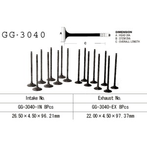 Zawór wydechowy Suzuki GSXR 600 SRAD '97-00' OEM: 12912-34E00