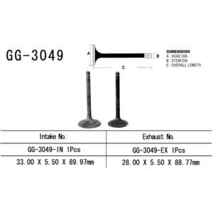 Vesrah Zawór Wydechowy Suzuki DR 200SE '01-'13, DR 650SE '96-'15 (OEM: 12912-42A00) - Made in Japan