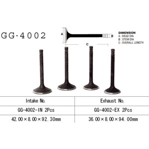 Vesrah Zawór Ssący Kawasaki KZ 750 '76-84' (OEM: 12004-014) - Made in Japan