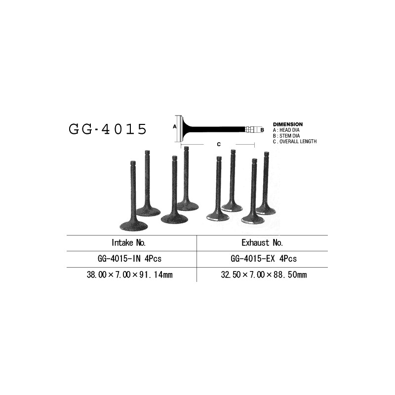 Vesrah Zawór Wydechowy Kawasaki GPZ 1100 Unitrak '83-'85, ZN 1100 LTD '84-'85 (OEM: 12005-1016)