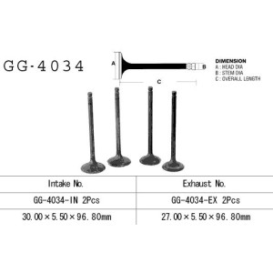 Vesrah Zawór Ssący Kawasaki KLF/KSF/KVF 400 '97-'06 (OEM: 12004-1106) - Made in Japan
