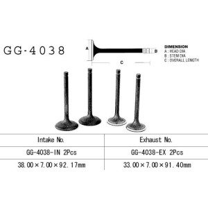 Zawór ssący VESRAH do Kawasaki KLX 650 C/R '93-'96 (OEM: 12004-1112) (made in Japan)