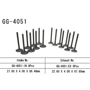 Zawór ssący VESRAH do Kawasaki ZX6R 03-04, ZX 6RR 03 (OEM: 12004-1163)