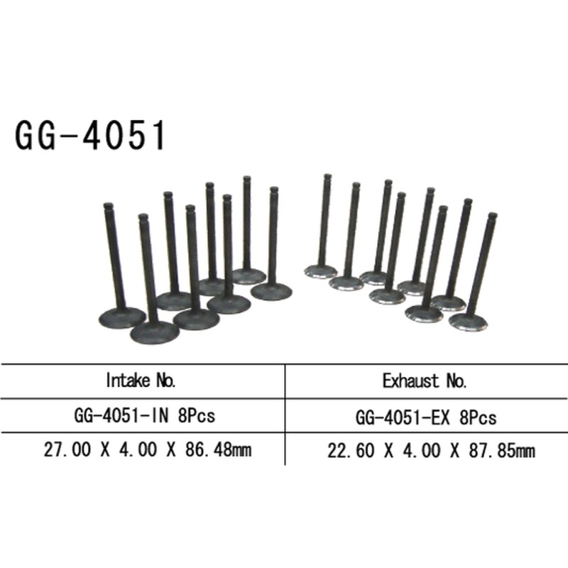 Zawór ssący VESRAH do Kawasaki ZX6R 03-04, ZX 6RR 03 (OEM: 12004-1163)