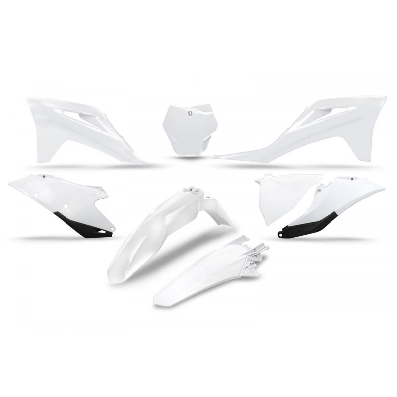 Komplet plastików Gas Gas MC 125 / 250 \'21-\'23, EX 250 / 300 \'21-\'23, MC-F / EX-F 250 / 350 / 450 \'21-\'23 - kolor biały