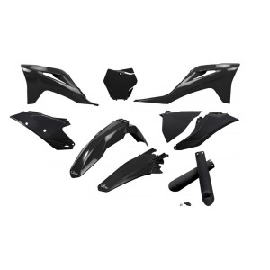 Komplet plastików UFO z osłonami teleskopów Gas Gas MC 125/250 '21-'23, EX 250/300 '21-'23