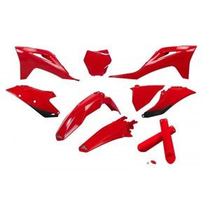 UFO KOMPLET PLASTIKÓW Z OSŁONAMI TELESKOPÓW GAS GAS MC 125 / 250 '21-'23, EX 250 / 300 '21-'23