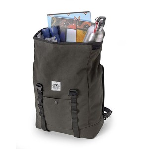 KAPPA 2025/04 TORBA BOCZNA / SAKWA 17L (CAFE RACER RAMBLER) - Oliwkowy ciemny