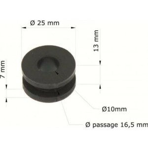 Gumki montażowe do HONDA CR 80/125/250 (10 szt.)