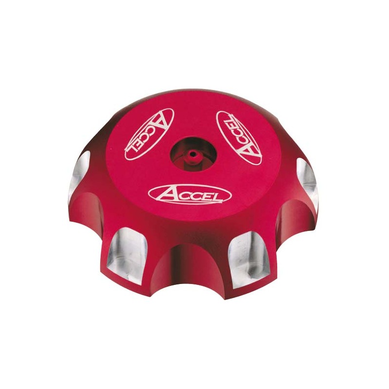 accel korek wlewu paliwa honda crf 250 \'04-\'18, crf 450 \'02-\'18 kolor czerwony