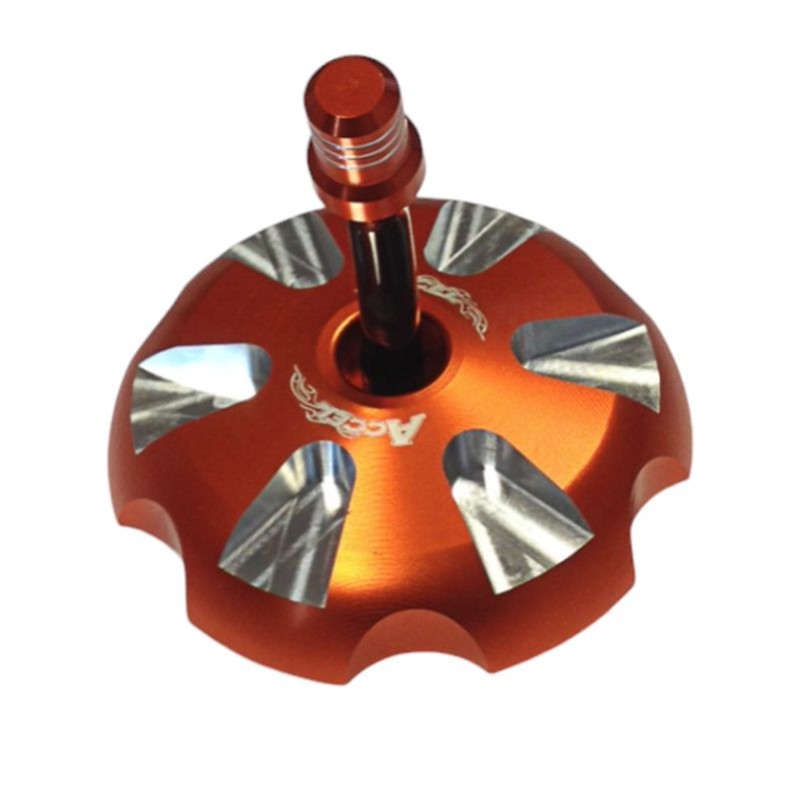 accel korek wlewu paliwa ktm sx/sxf 85/125/250/350/450 \'13-\'19 kolor pomarańczowy