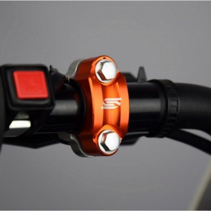 Uniwersalna obejma uchwyt dźwigni hamulca, sprzęgła - Pomarańczowy