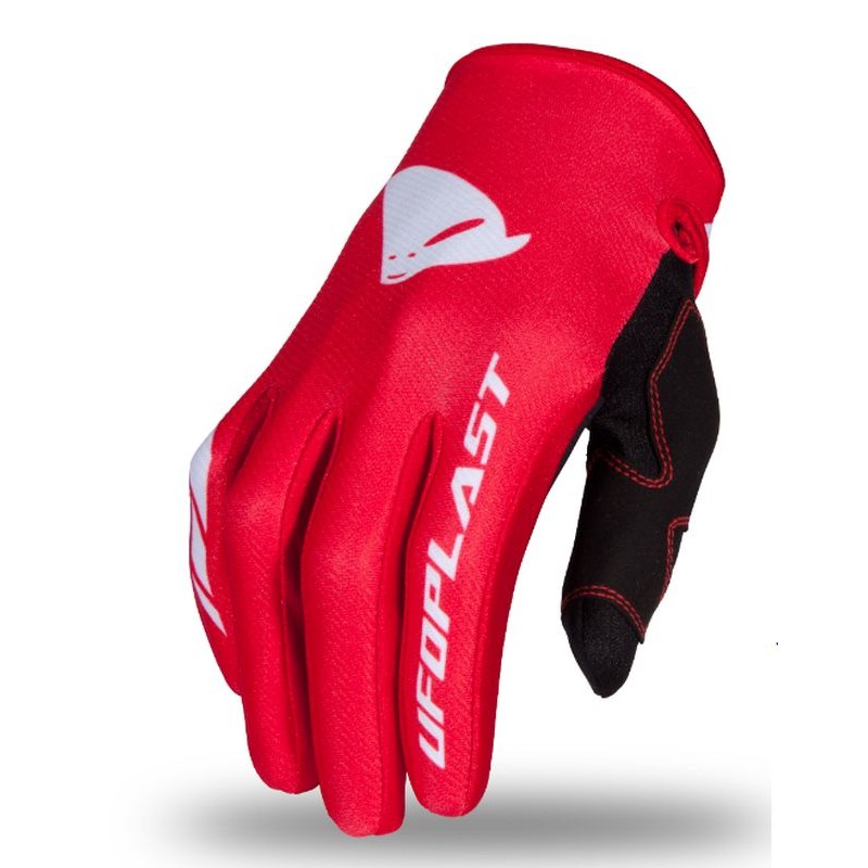 Rękawice UFO Skill Junior Cross/MTB/E-Bike czerwone rozmiar S - Kolekcja 2024