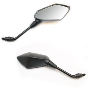 Lusterko uniwersalne styl Kawasaki komplet lewe i prawe czarne