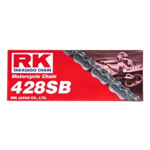 RK Łańcuch napędowy 428SB-124 zapinka - kolor standard (do 135 ccm) (19,1 kN)