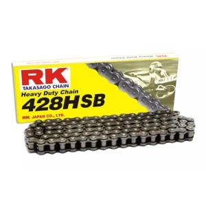 RK ŁAŃCUCH NAPĘDOWY 428HSB-128 ZAPINKA (CL) - do 200 ccm (24,2 kN)