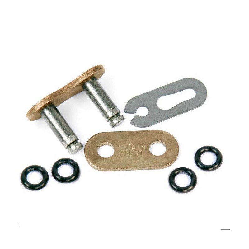 RK OGNIWO ŁĄCZĄCE - ZAPINKA (CL) 520SO (O-RING) KOLOR ZŁOTY