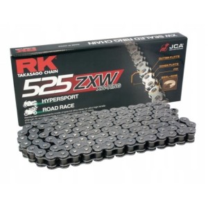 RK ŁAŃCUCH NAPĘDOWY 525ZXW-118 (XW-RING) ZAKUWKA (CLF) - do 1300 ccm