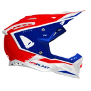 UFO KASK ECHUS CROSS CZERWONY/NIEBIESKI/BIAŁY ROZMIAR XL - KOLEKCJA 2024 - WYPRZEDAŻ