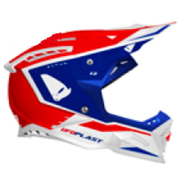 UFO KASK ECHUS CROSS CZERWONY/NIEBIESKI/BIAŁY ROZMIAR XL - KOLEKCJA 2024 - WYPRZEDAŻ