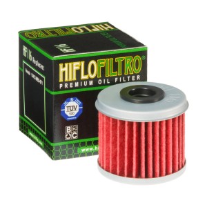 Filtr oleju HIFLO HF 116 do Honda CRF 250/450 (02-24) i Husqvarna TC/TE 250/310 09-14