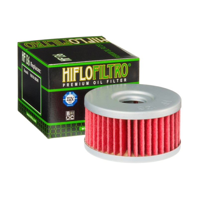 Filtr oleju HIFLO HF 136 do Betamotor, Suzuki DR 350/ GZ 250