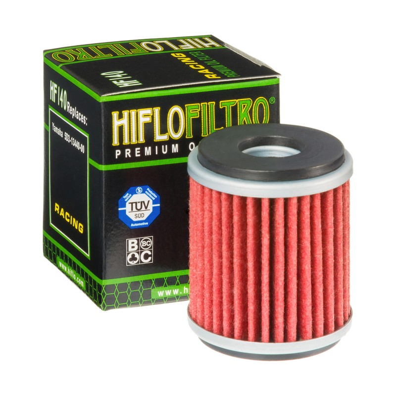 Filtr oleju HIFLO HF 140 do Yamaha YZF 250 \'09-\'20, MT 125 \'15-\'19, YZF 450 \'09-\'20, WRF 250/450 \'09-\'20, YFZ, YBR, YFM 