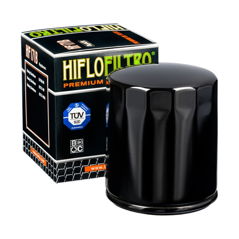 Filtr oleju HIFLO HF 171 do Harley-Davidson / Buell (czarny)