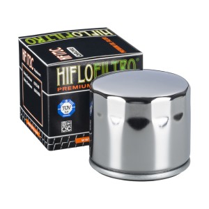 Filtr oleju Harley-Davidson HF 172 - Chromowany - Sklep Motocyklowy