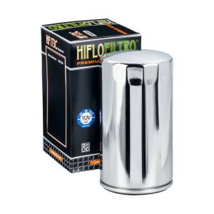 Filtr oleju HIFLO HF 173C do Harley-Davidson EVO (chromowany)