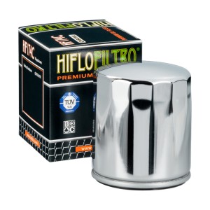 Filtr oleju HIFLO HF 174C do Harley-Davidson V-Rod (chromowany)