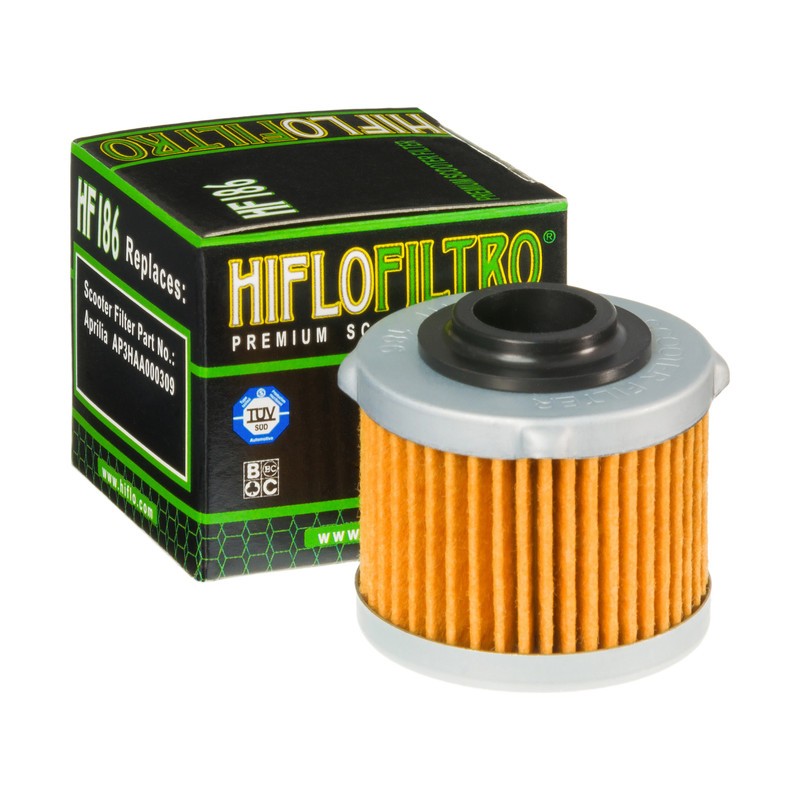 Filtr oleju HIFLO HF 186 do Aprilia Scarabeo 125/200 (50)