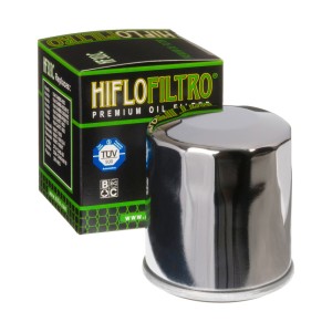 Filtr oleju HIFLO HF 303 Chrom do Hondy, Kawasakiego i Yamahy