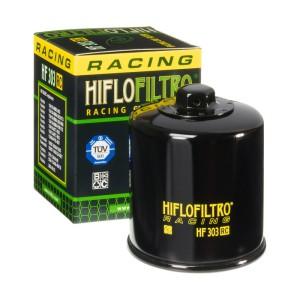 Filtr oleju HIFLO HF 303 Racing z nakrętką 17mm (50 szt.)