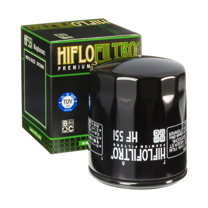 Filtr oleju HF 551 do Moto Guzzi - HIFLO