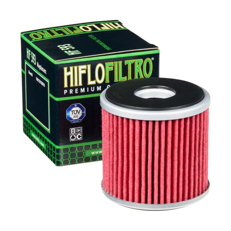 Filtr oleju HIFLO HF 593 do Benelli BN 250, TRK 250, Leoncio 250 (OEM: 160125150010)