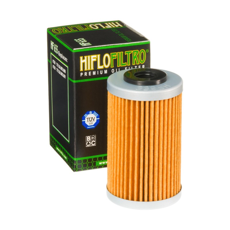 Filtr oleju HIFLO HF 655 SXF/EXCF 250 '06-'12, EXC450/500, HUSABERG '09-'12