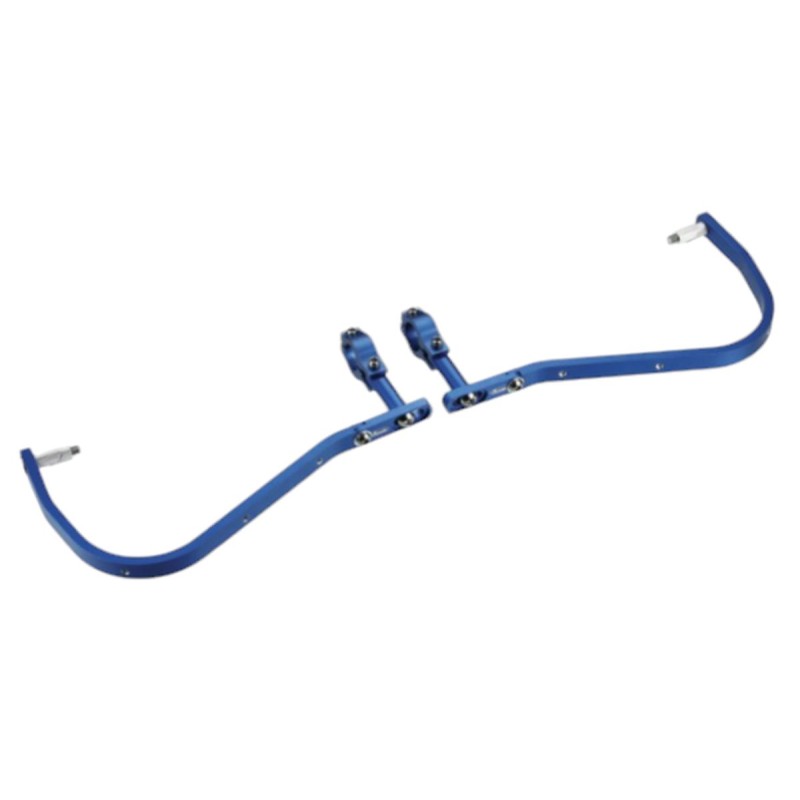 Osłony rąk Enduro 22mm niebieskie - mocowanie aluminiowe