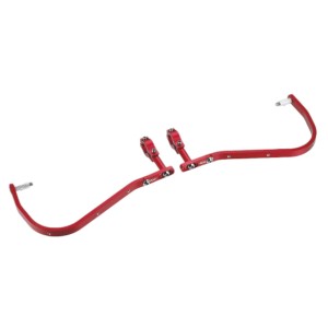 ACCEL OSŁONY RĄK (HANDBARY) ENDURO 22MM KOLOR CZERWONY