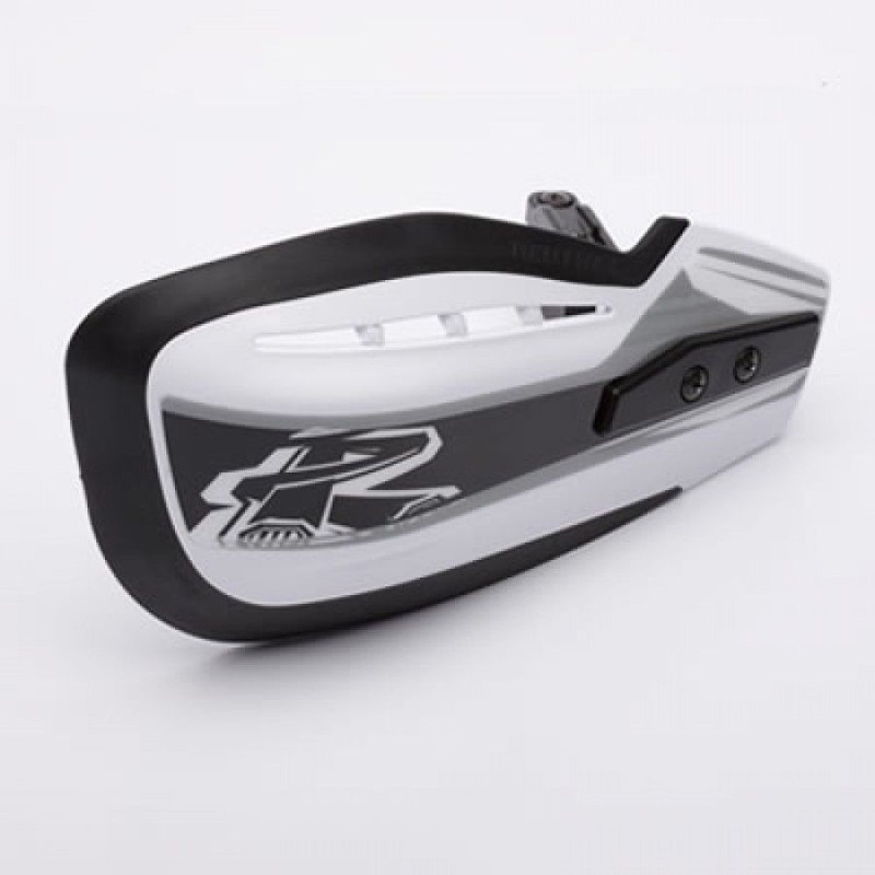 RENTHAL MX ZESTAW NAKLEJEK OSŁONY RĄK (HANDBARY) KOLOR BIAŁY SZARY