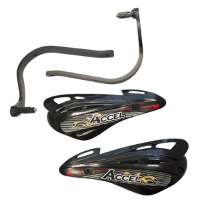 Osłony rąk z mocowaniem aluminiowym do ATV - czarne