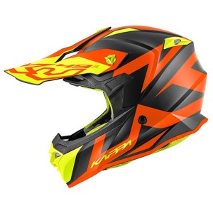 Kask Kappa KV49 EVO Great Cross czarny/pomarańczowy rozmiar 61/XL